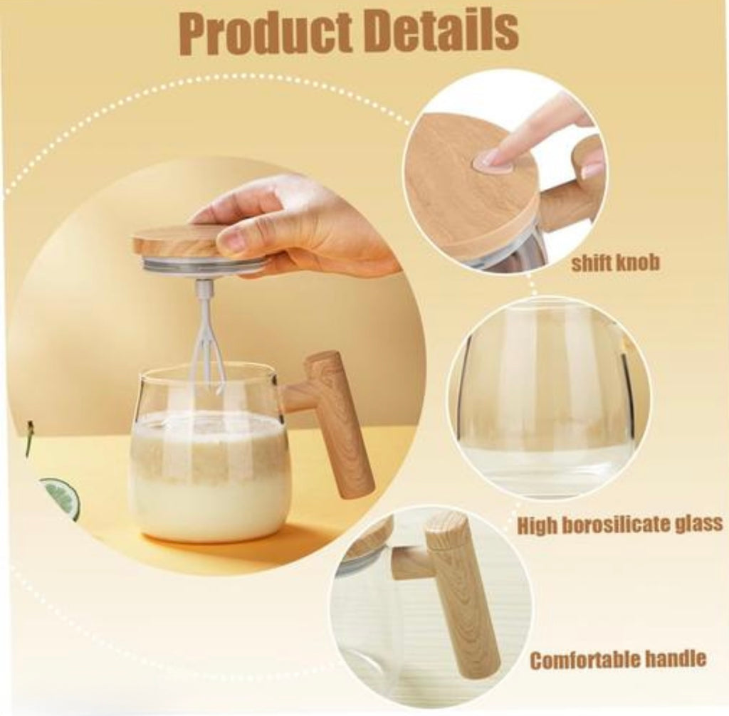 Electric High Speed Mixing Mug | Automatic Self Stirring Cup India