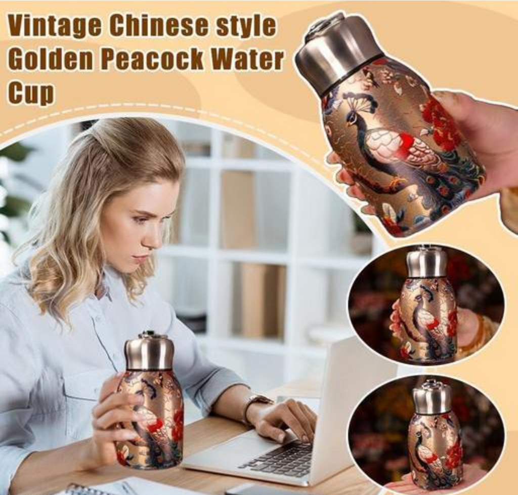 Stainless Steel Vacuum Bottle 300ml | Hot & Cold Insulated Flask India
