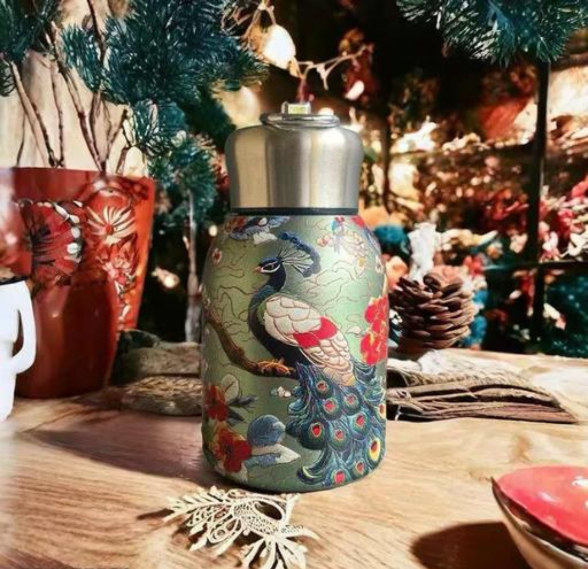 Stainless Steel Vacuum Bottle 300ml | Hot & Cold Insulated Flask India
