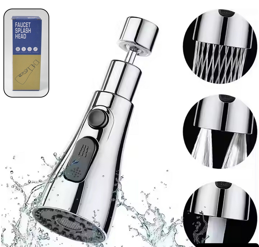 Kitchen Faucet 3 Function Pull Down Spray | Water Saving Tap Attachment India